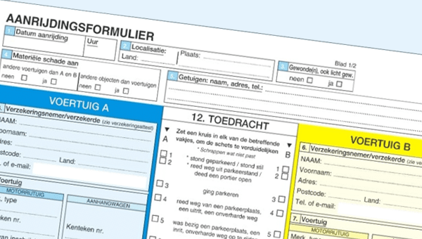 Europees aanrijdingsformulier