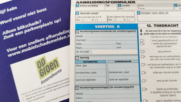 Alles over het Europees schadeformulier