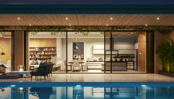 Luxe villa met zwembad